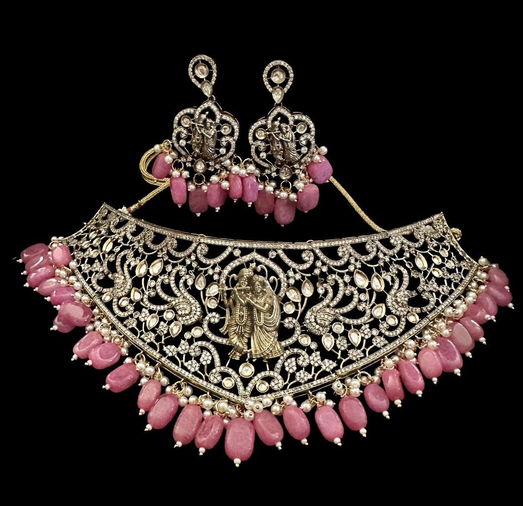 Radha Krishna Victorian style set