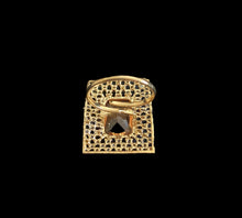 Load image into Gallery viewer, Yellow topaz rectangular shaped ring
