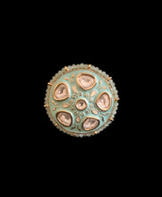 Load image into Gallery viewer, Turquoise kundan ring
