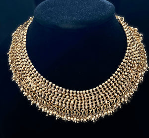 Gold plated ghungroo set