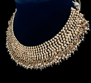 Gold plated ghungroo set