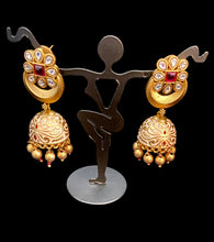 Load image into Gallery viewer, Gold plated jhumkaas
